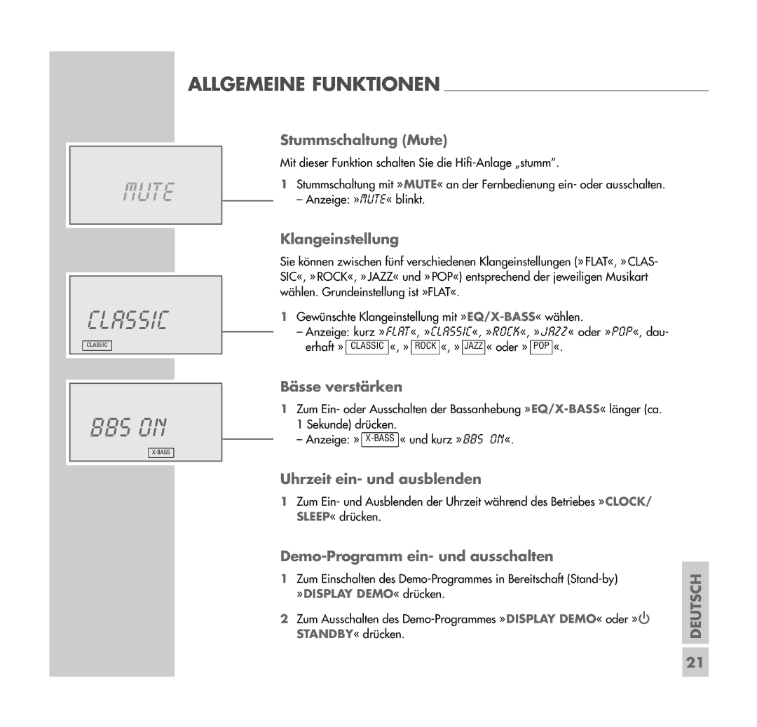 Grundig UMS 4401 SPCD manual Classic, BBS on 