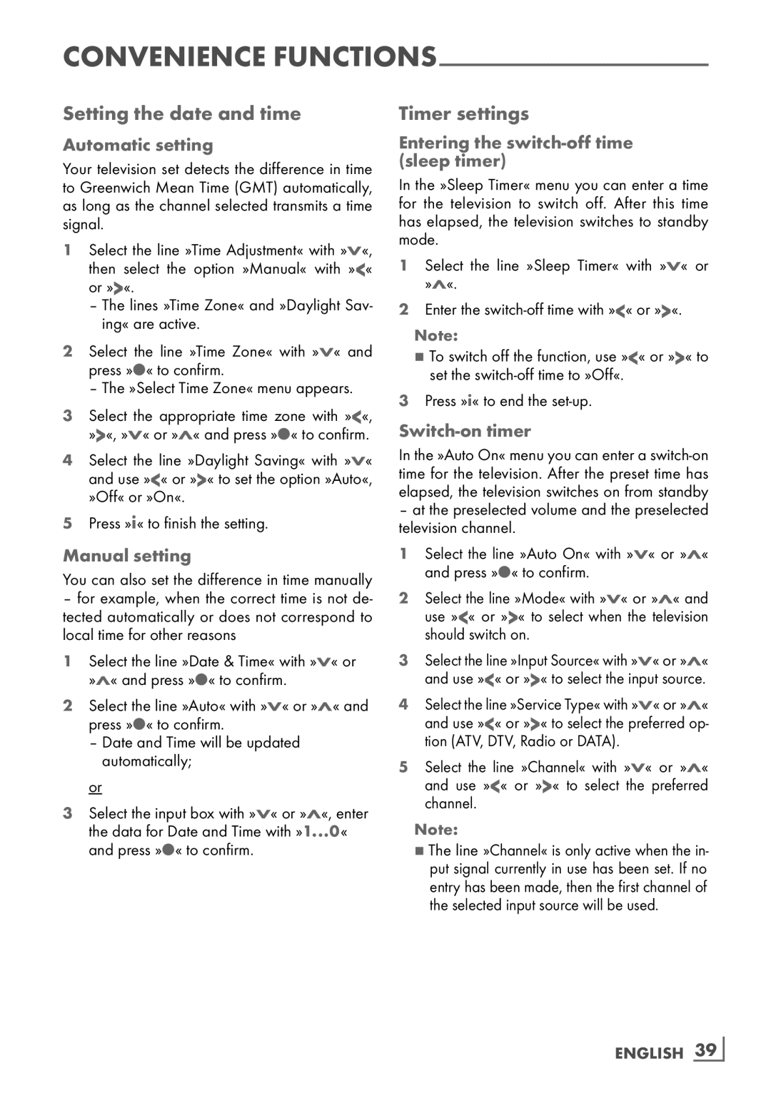 Grundig VLE 7131 BF manual Setting the date and time, Timer settings 