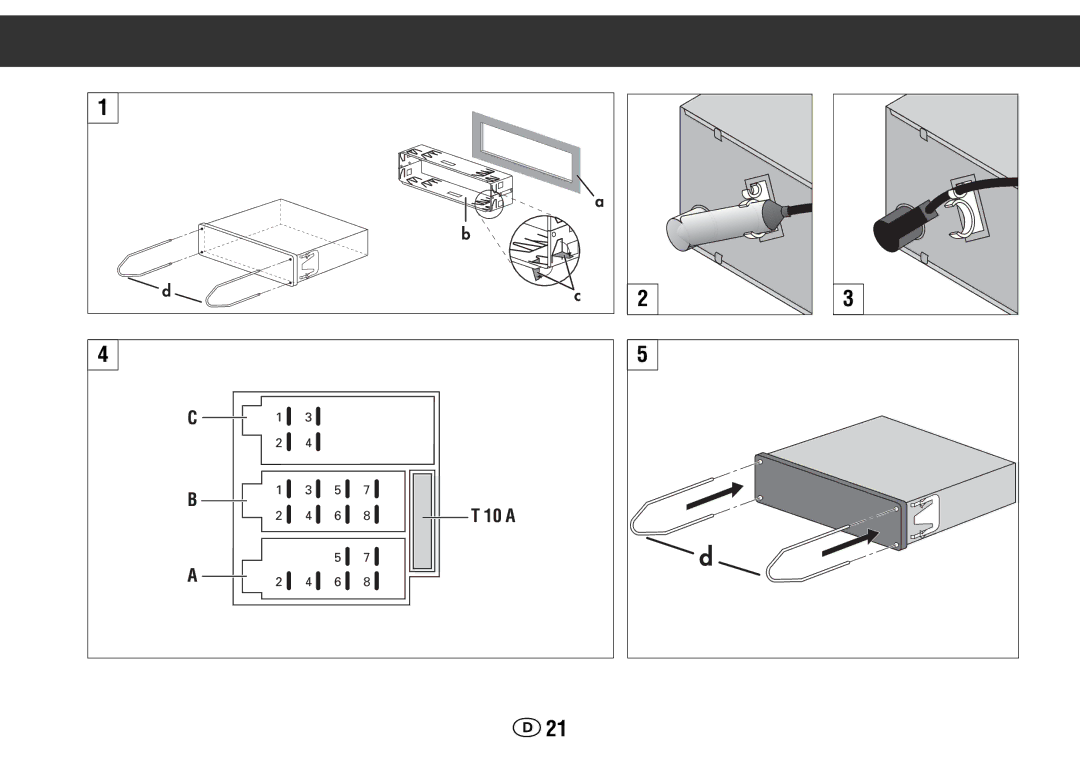 Grundig WKC 3705 RDS manual 10 a 