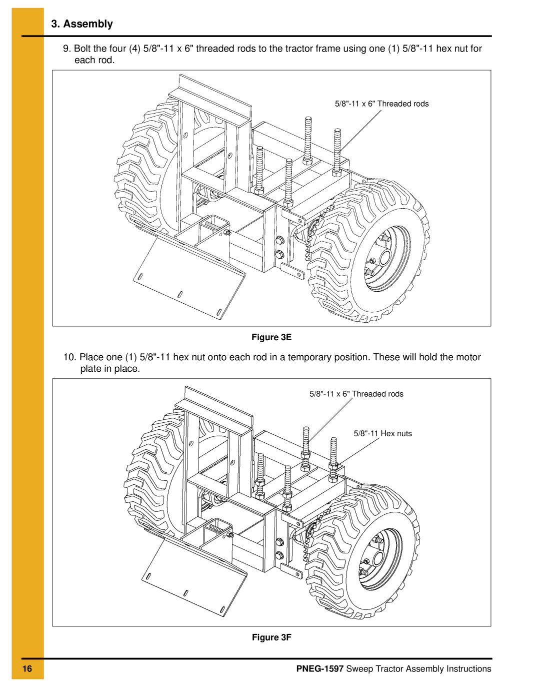 GSI Outdoors PNEG-1597 manual 11 x 6 Threaded rods 