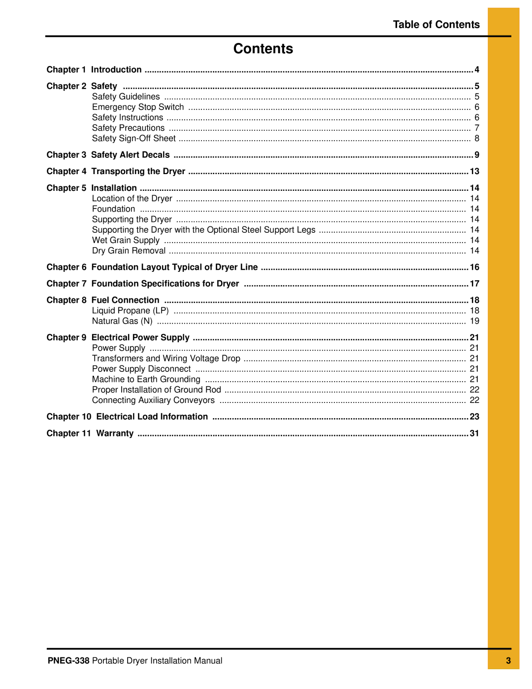 GSI Outdoors PNEG-338 manual Contents 