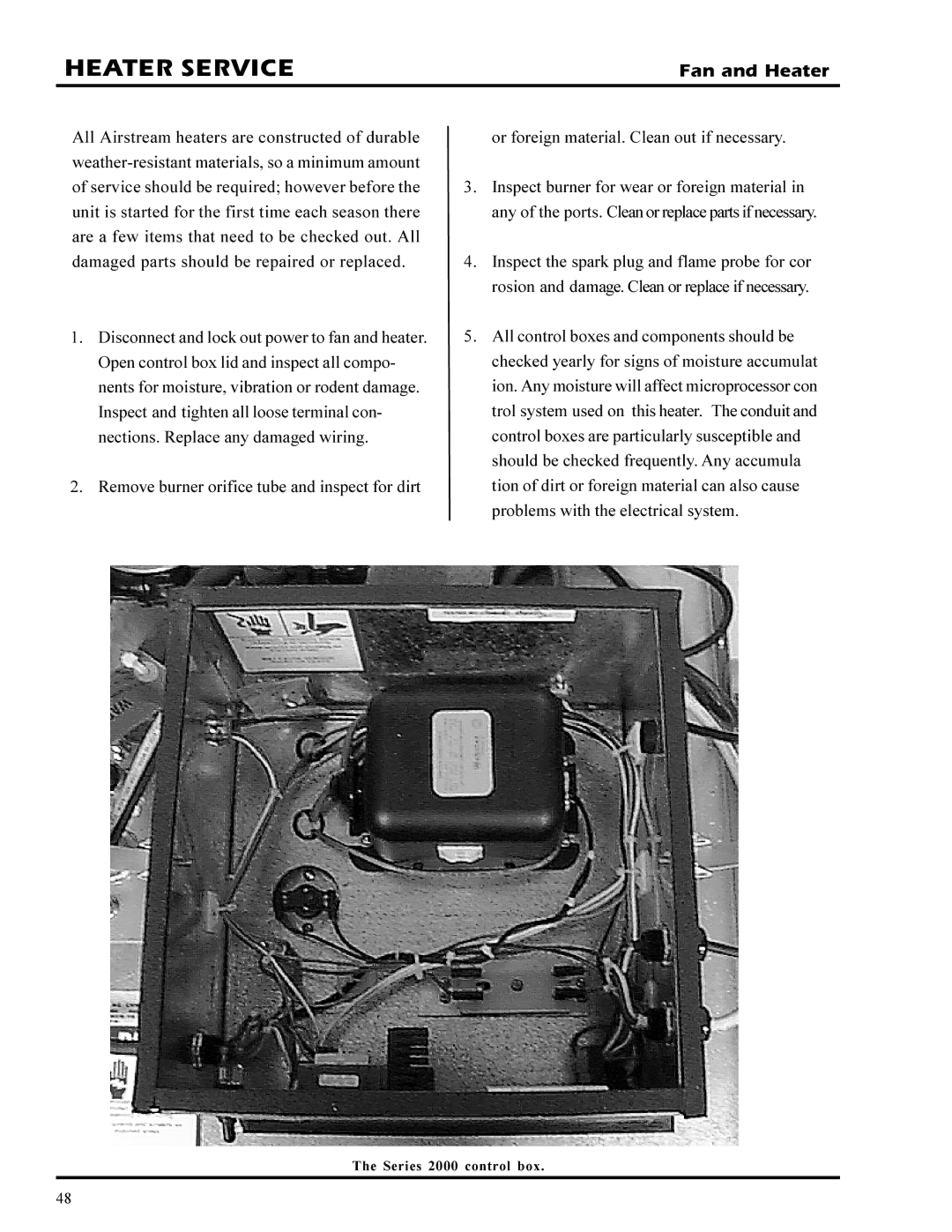 GSI Outdoors PNEG-377 service manual Heater Service 