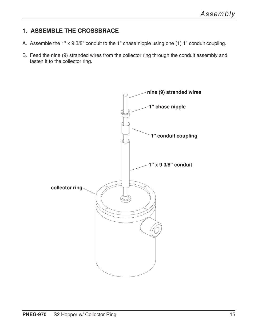 GSI Outdoors PNEG-970 operation manual Assembly 