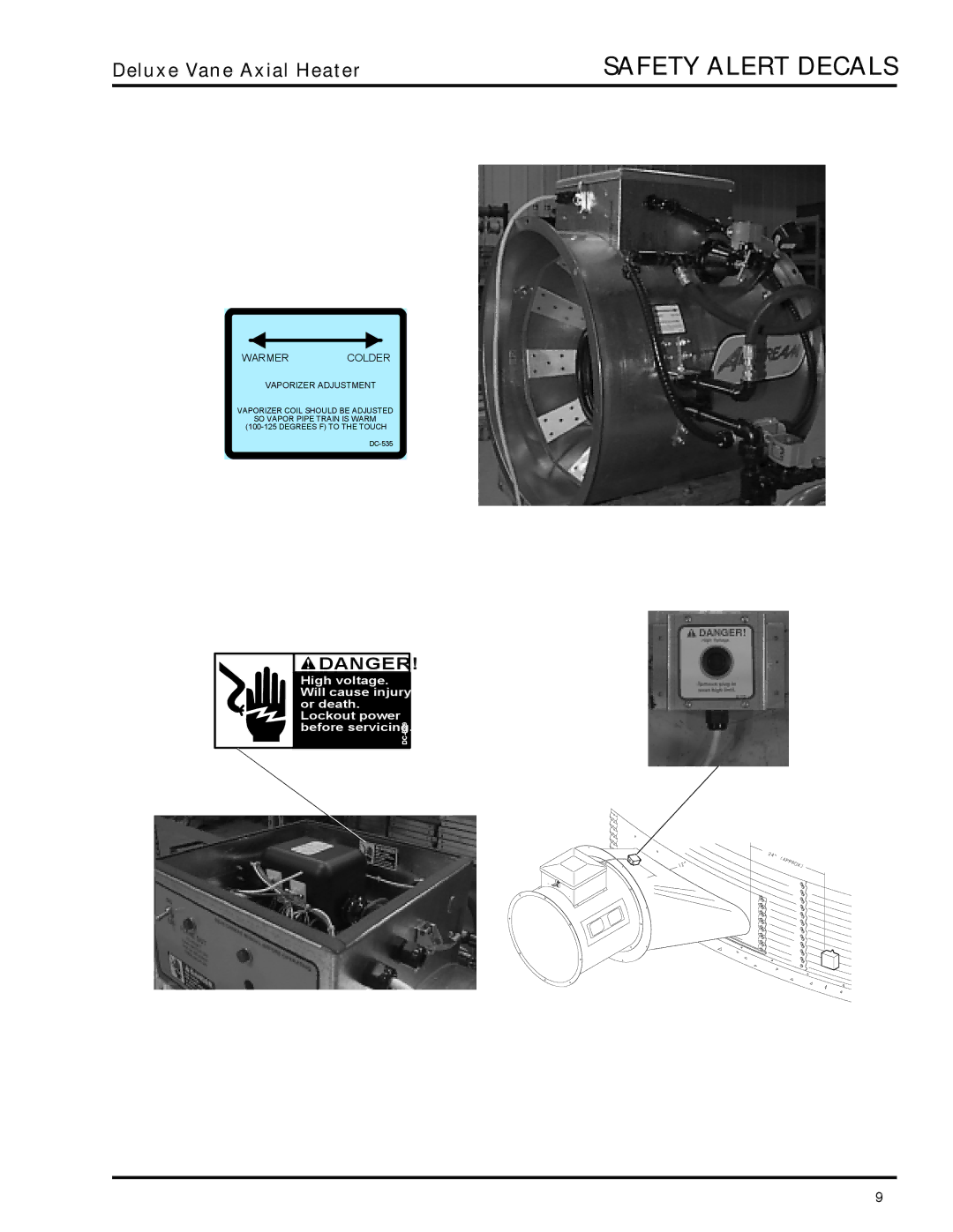 GSI Outdoors VHC, VLC owner manual High voltage 