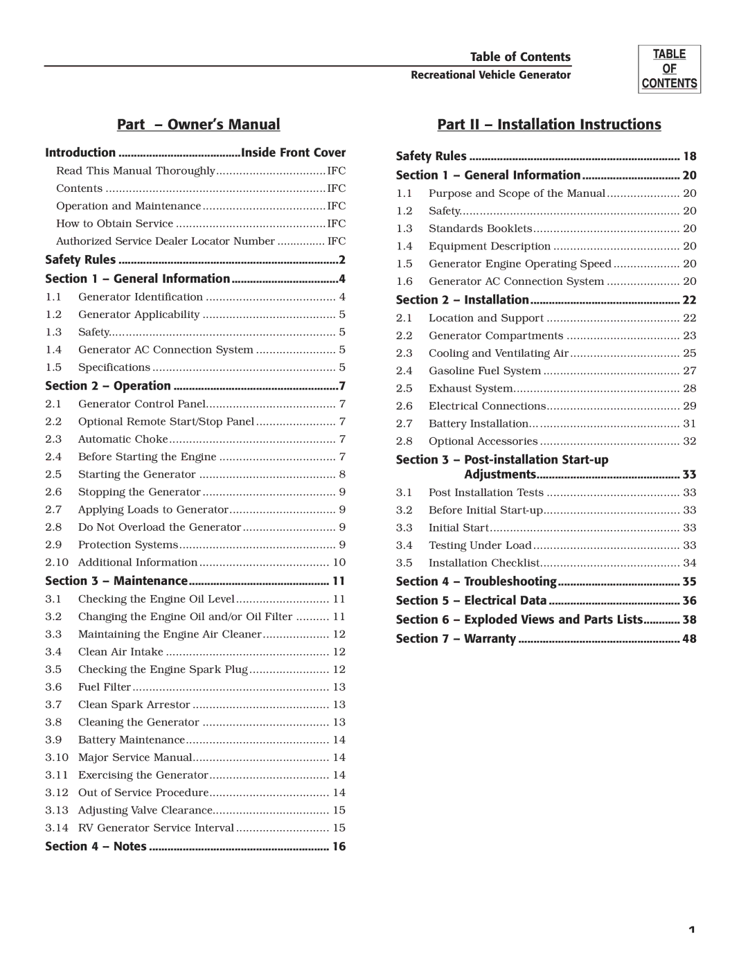 Guardian Technologies 004700-0, 004708-0 owner manual Part II Installation Instructions 