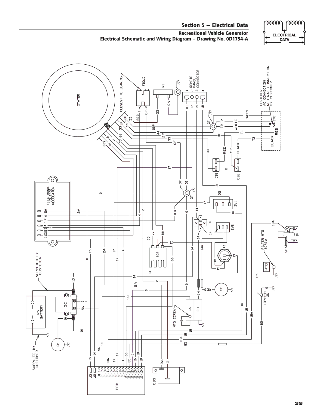 Guardian Technologies 02010-2, 04164-3 owner manual Electrical Data 