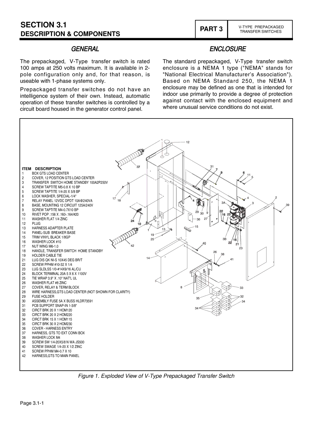 Guardian Technologies 4758, 4456, 4390, 4389, 4760, 4759 manual Enclosure 