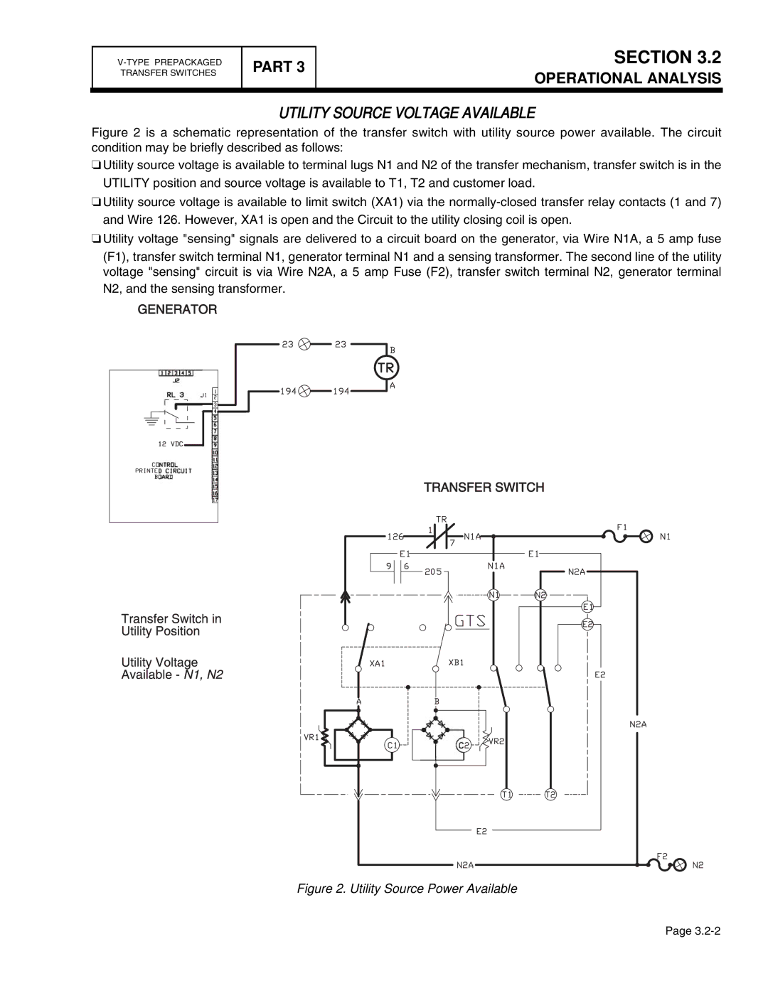 Guardian Technologies 4759, 4456, 4390, 4389, 4760, 4758 manual Utility Source Voltage Available, Utility Source Power Available 