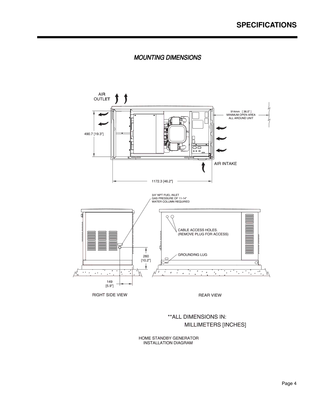 Guardian Technologies 4456, 4390, 4389, 4760, 4759, 4758 manual Specifications 