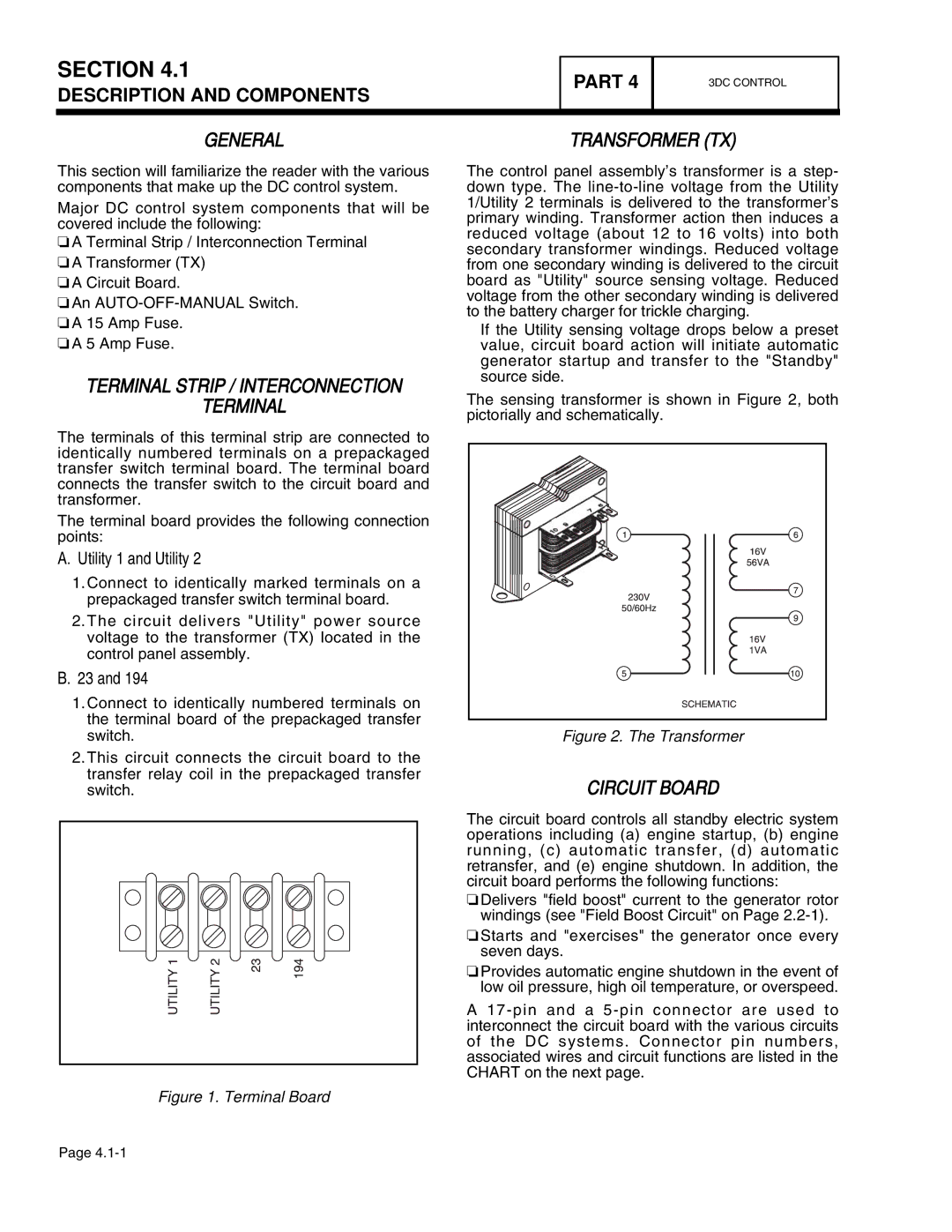 Guardian Technologies 4390, 4456 Terminal Strip / Interconnection, Transformer TX, Circuit Board, Utility 1 and Utility 