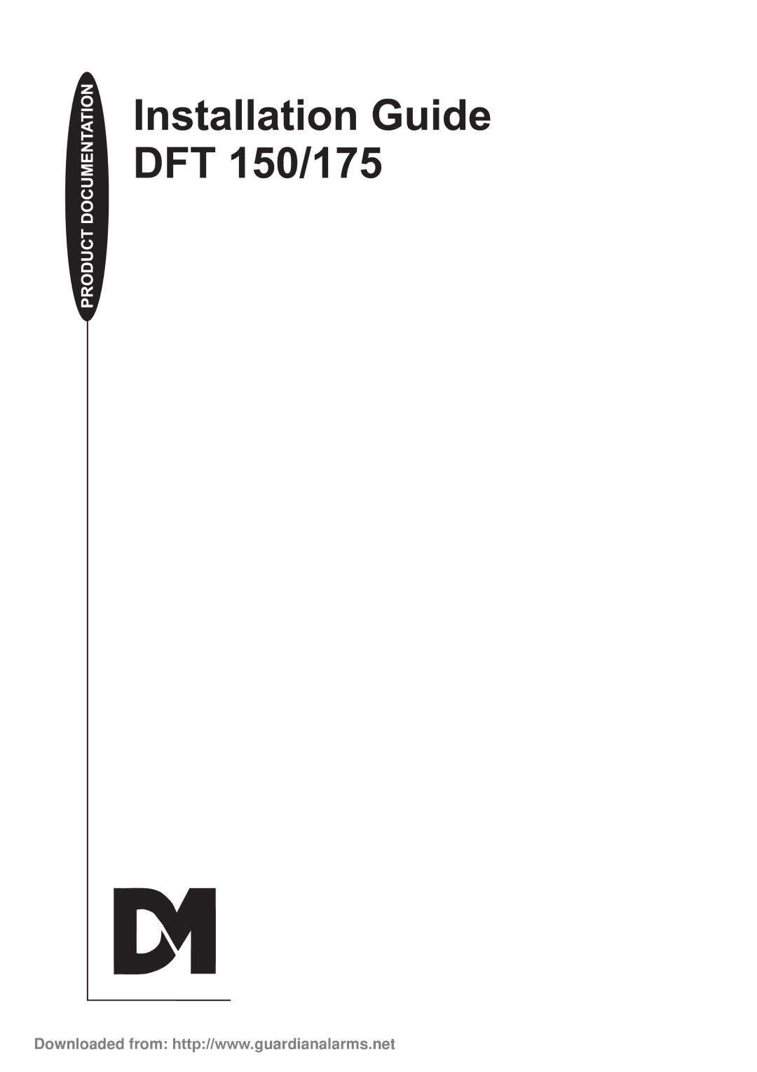 Guardian Technologies DFT 150/175, DVST manual 