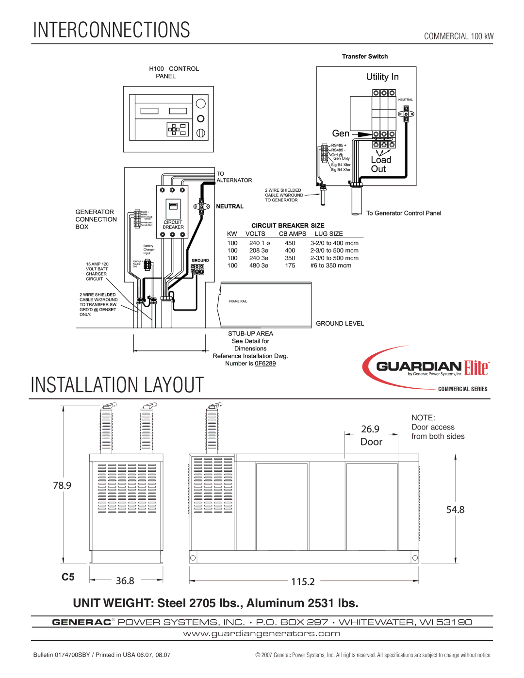 Guardian Technologies QT10068 manual Interconnections 