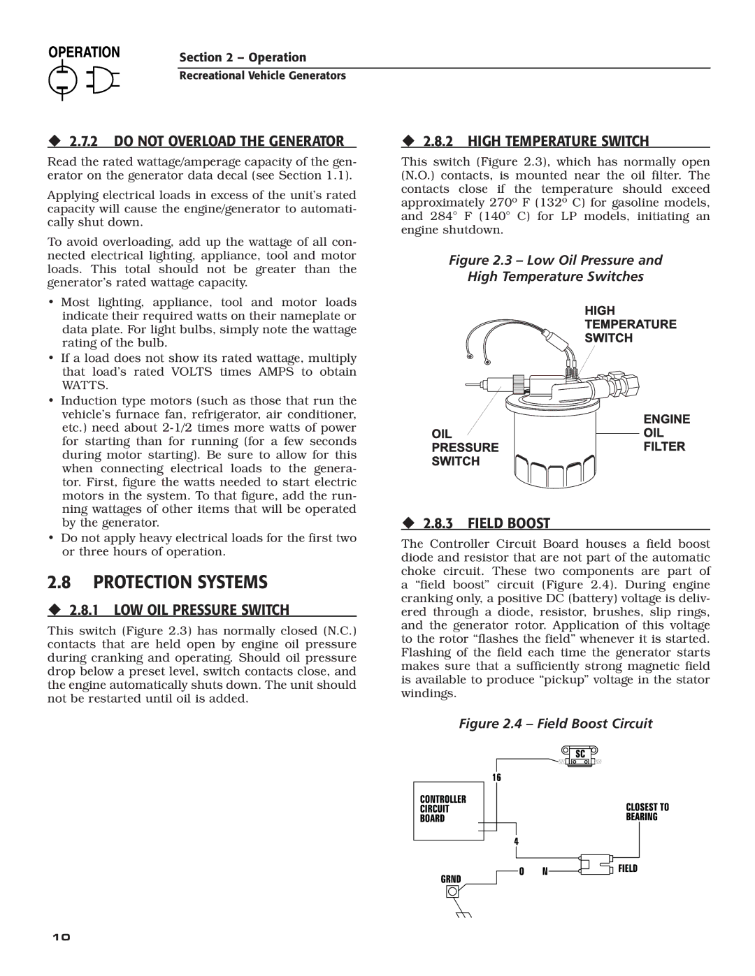 Guardian Technologies 004702-0, 004703-0, 004704-0, 004705-0, 004706-0, 004707-0 Protection Systems, ‹ 2.8.3 Field Boost 