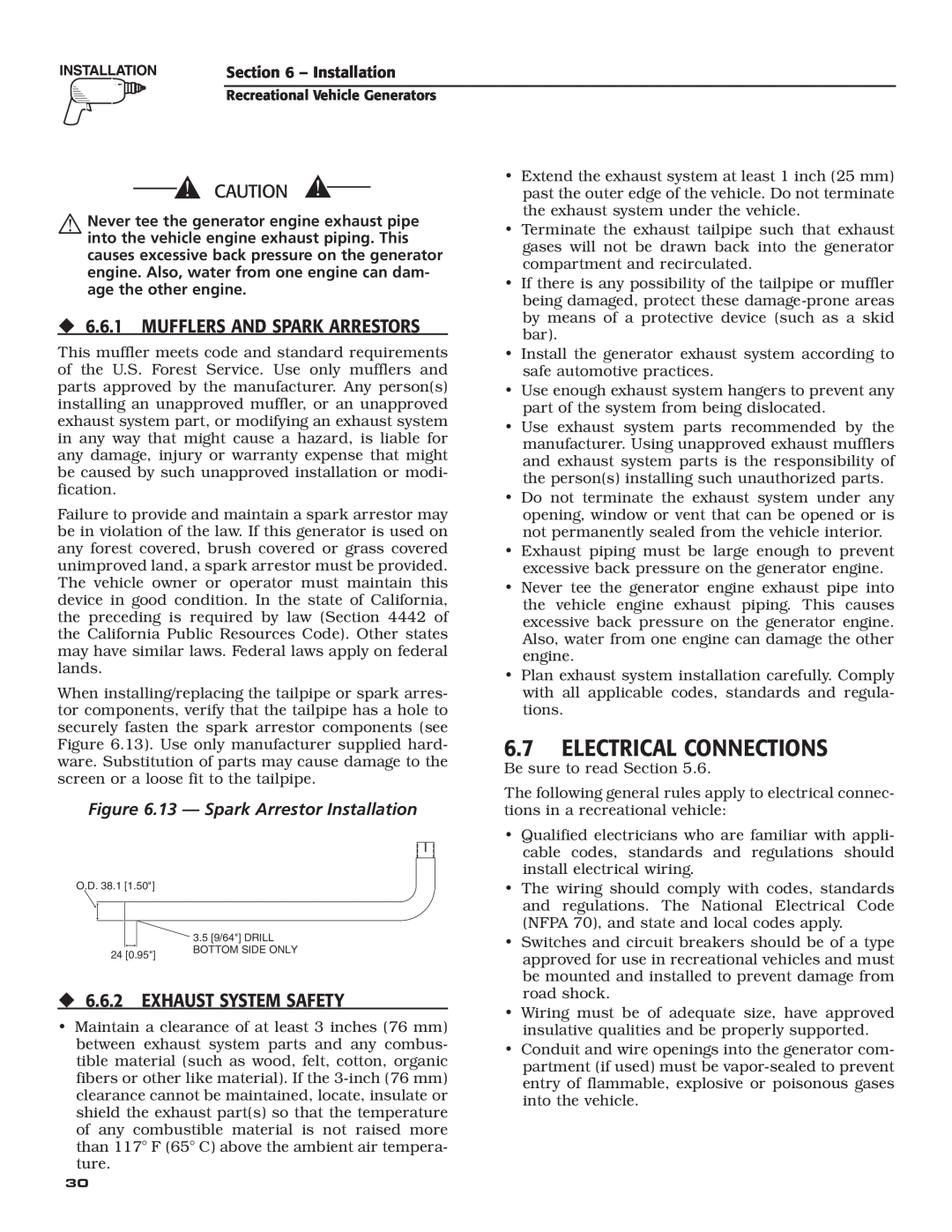 Guardian Technologies 004702-0, 004703-0, 004704-0, 004705-0, 004706-0, 004707-0 owner manual Electrical Connections 