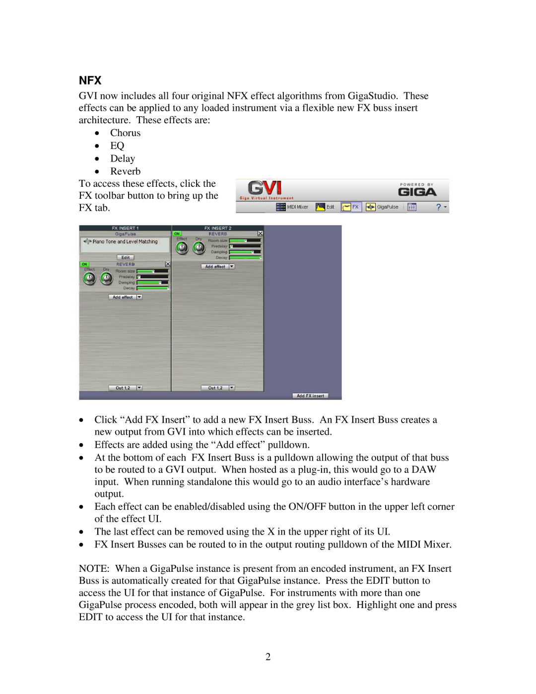 GVision 3.52 manual Nfx 