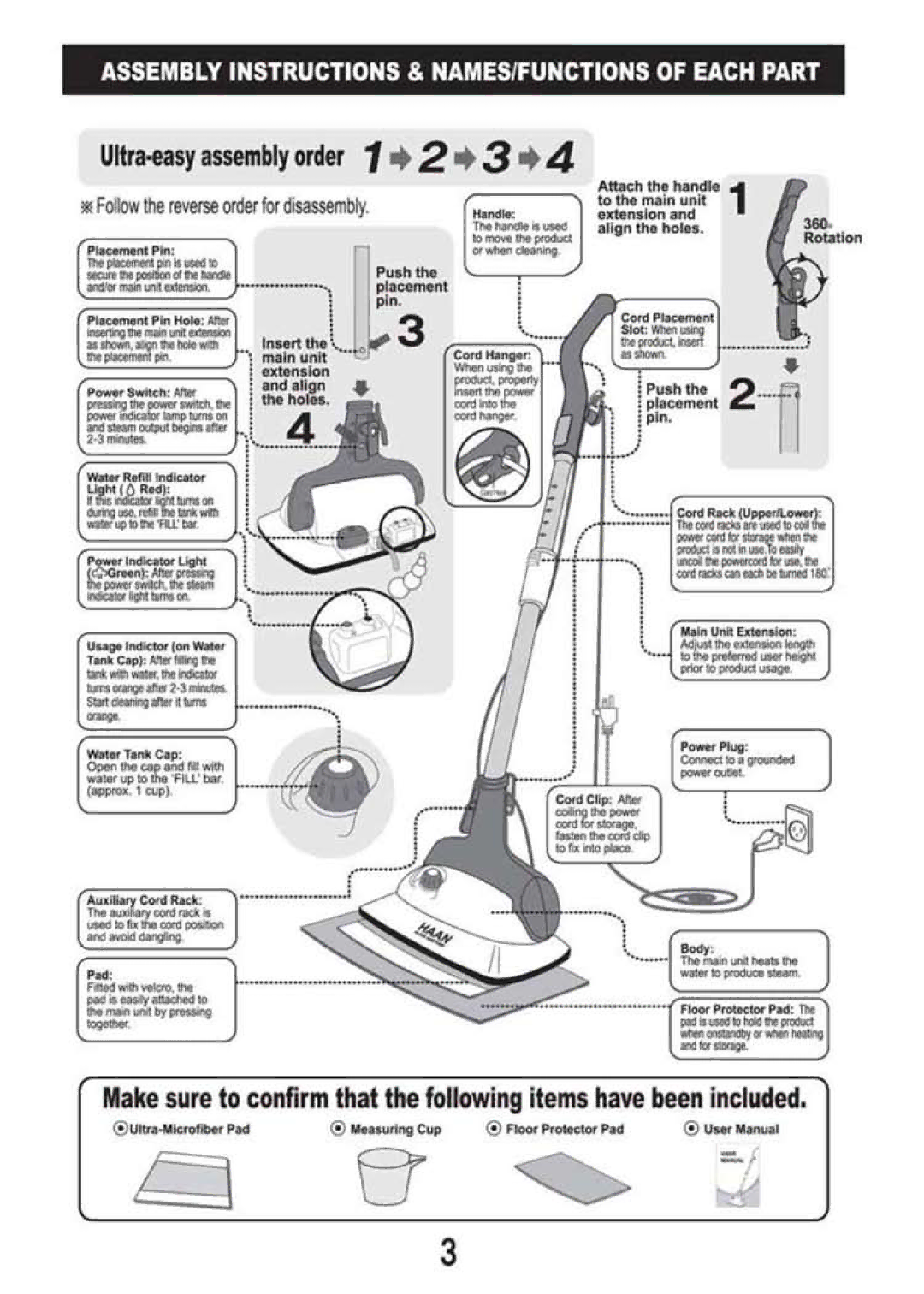 Haan FS-20 manual 