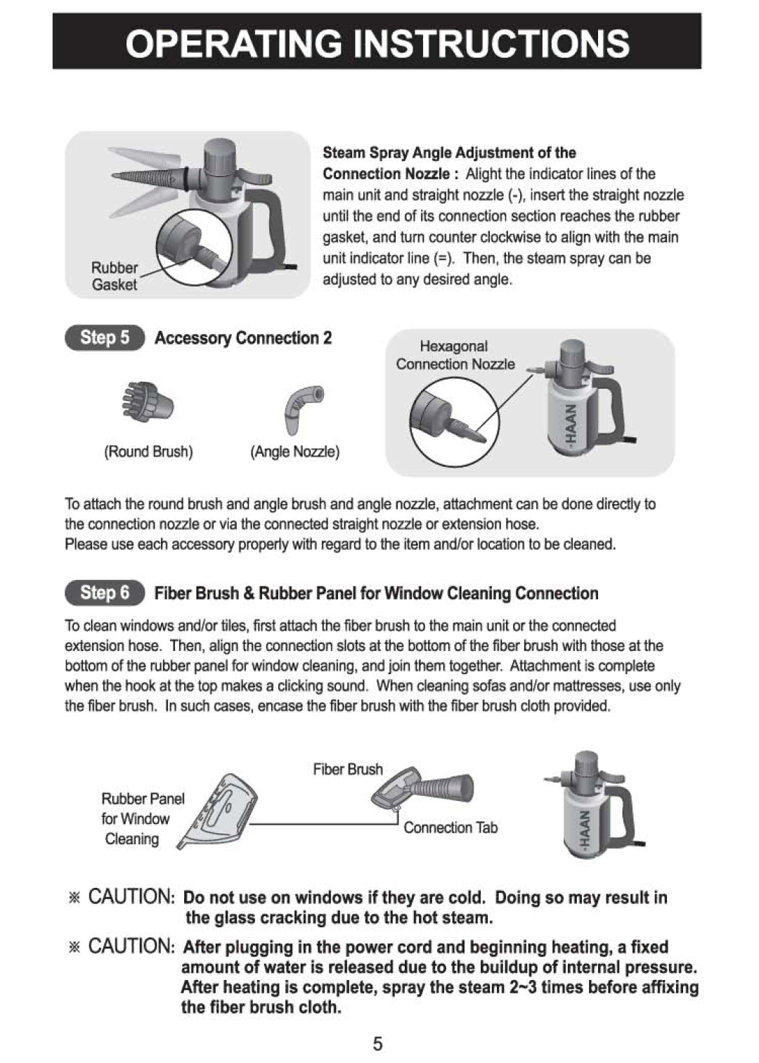 Haan HS-10 manual 