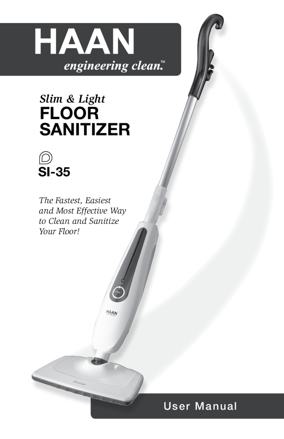 Haan SI-35 user manual Floor Sanitizer 