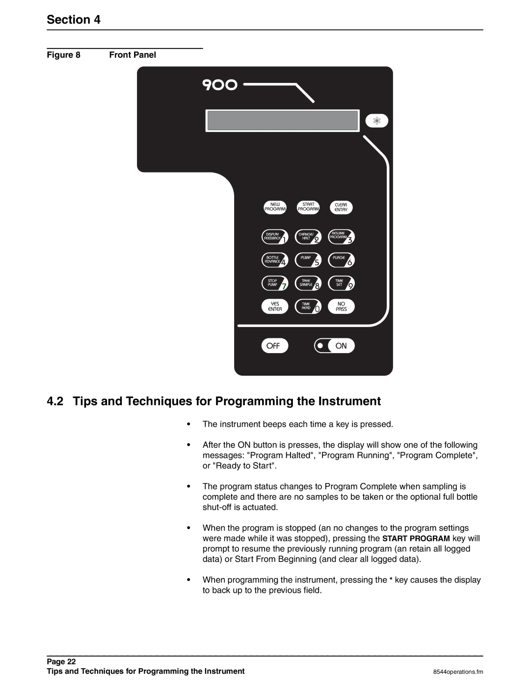 Hach 900 manual Tips and Techniques for Programming the Instrument 