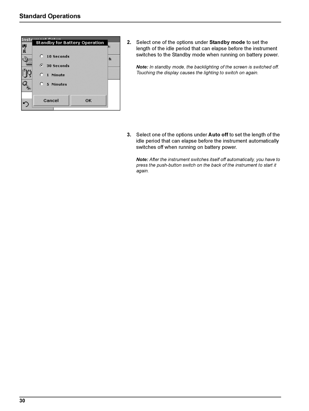 Hach DR 2800 user manual Standard Operations 