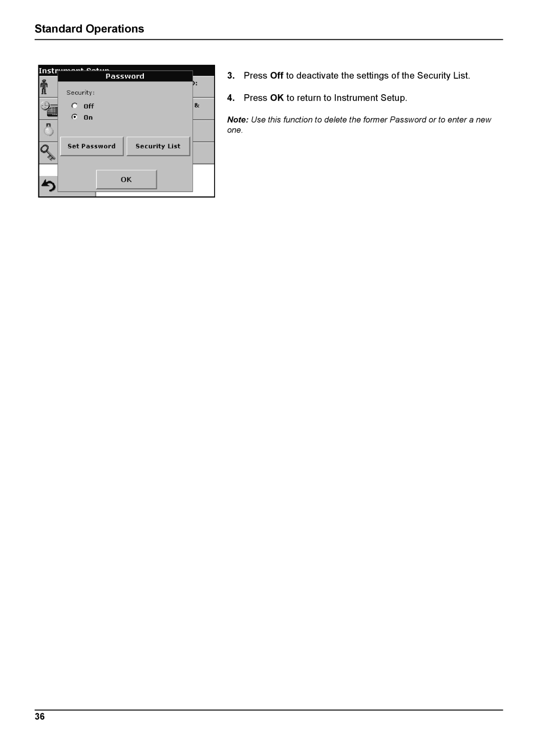 Hach DR 2800 user manual Standard Operations 