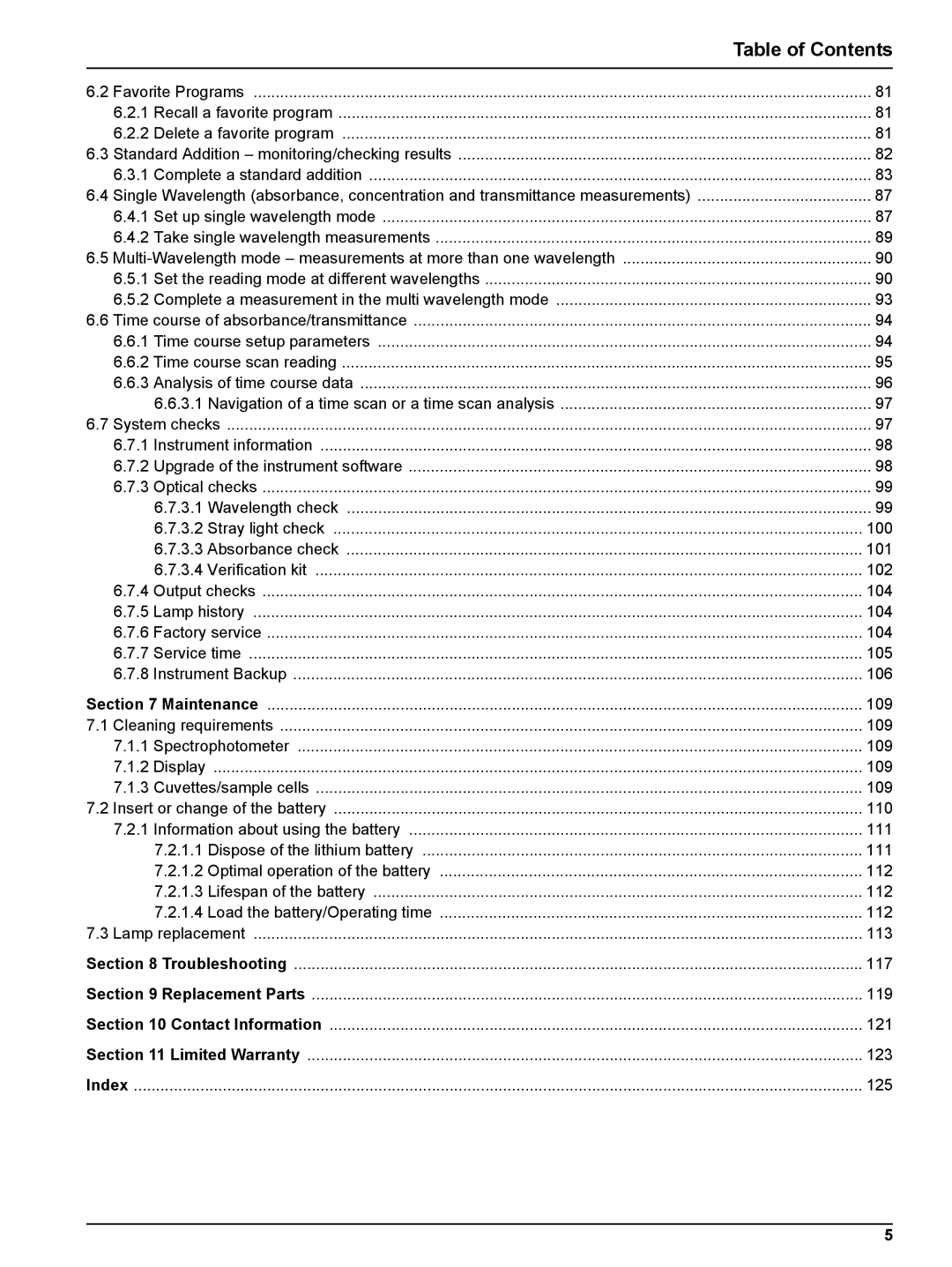 Hach DR 2800 user manual 100 