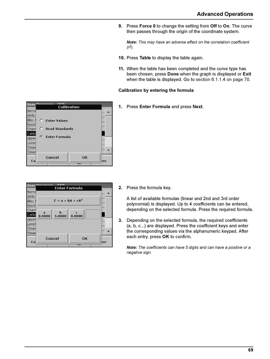 Hach DR 5000 user manual Advanced Operations 