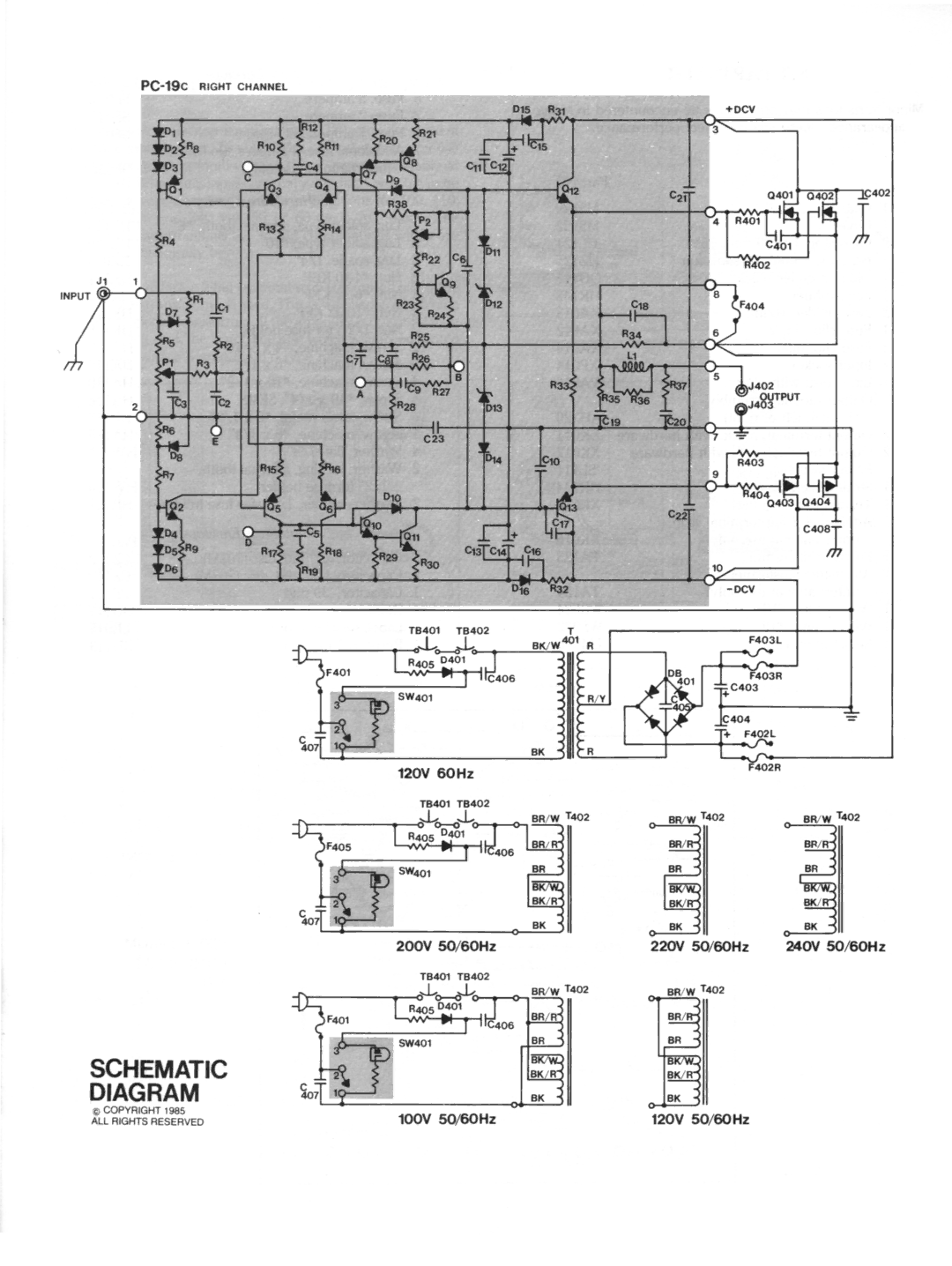 Hafler DH-200 manual 