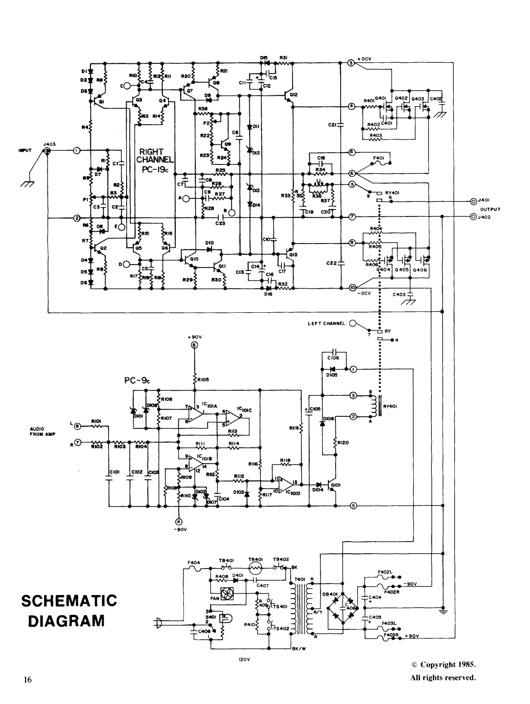 Hafler DH-500 manual 