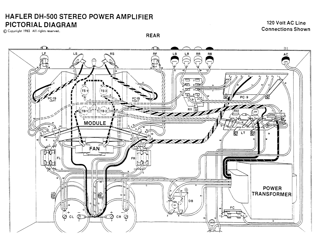 Hafler DH-500 manual 