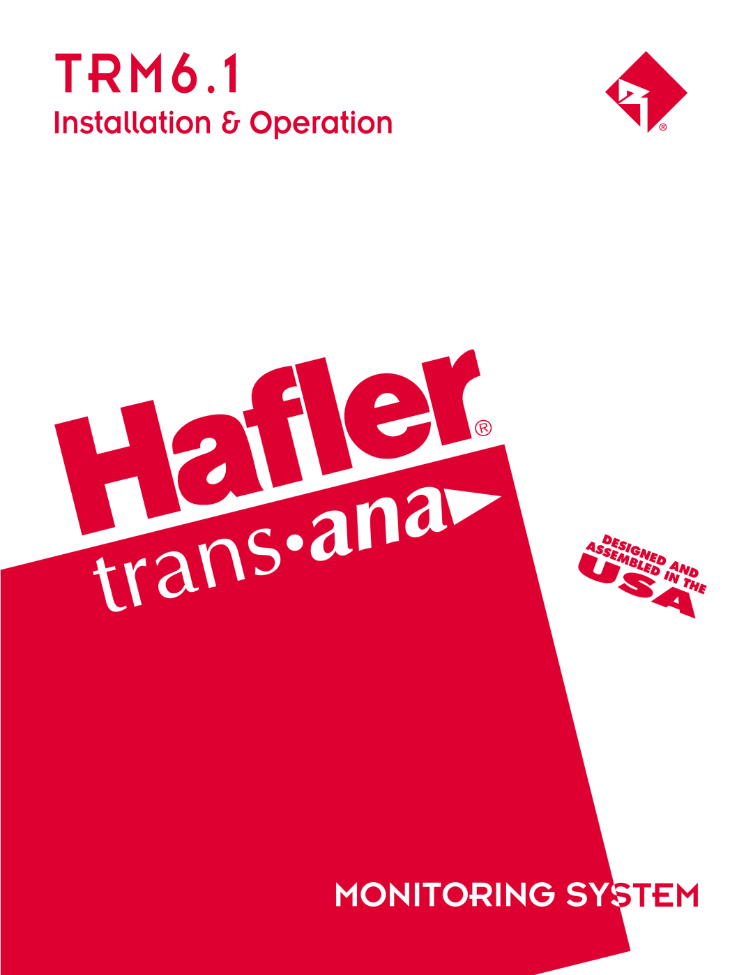 Hafler TRM6.1CE manual 