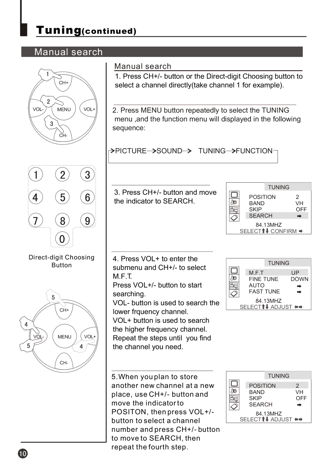 Haier 21T3A, 21F9K, 21F3A, 21T9D, 21F9D, 21FA1(D), 21TA1-BG owner manual Manual search 