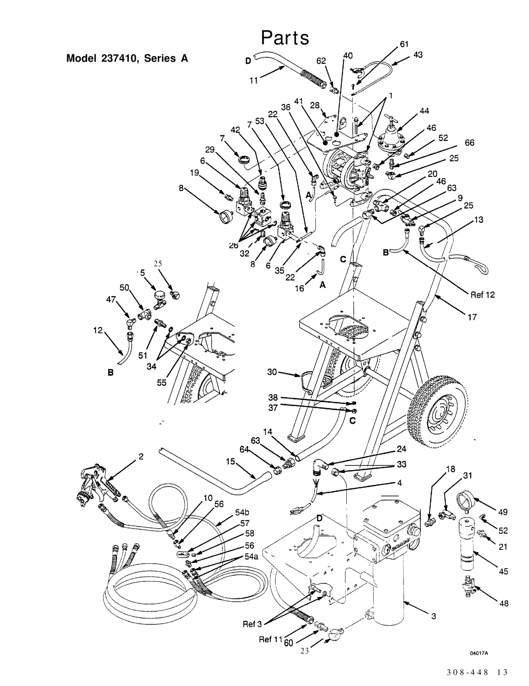 Haier 237410 manual Parts16’ 