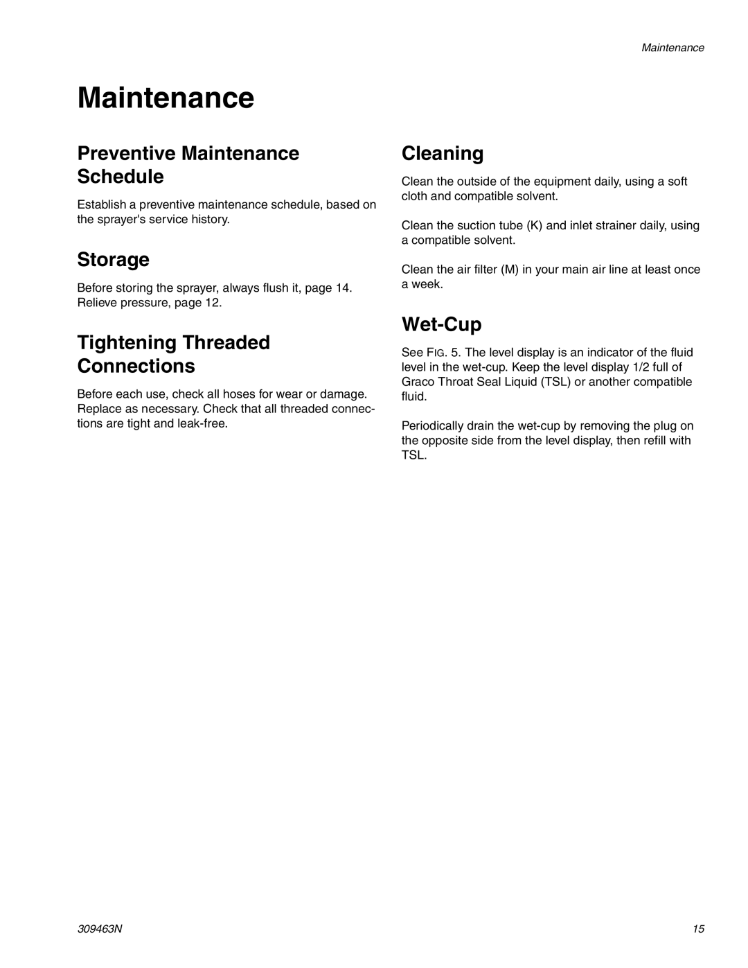 Haier 309463N important safety instructions Maintenance 