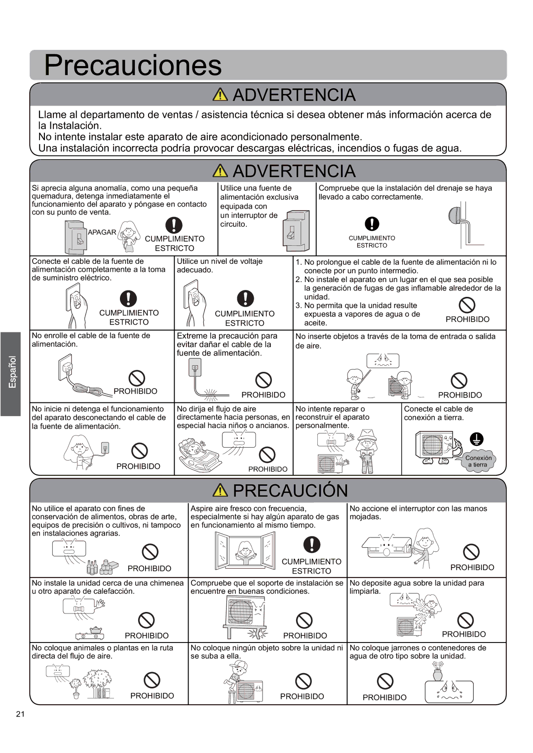 Haier AS12SB1HRA/1U12QE6ERA, AS09SH1ERA/1U09EH1ERA, AS09SB1HRA/1U09QE6ERA, AS12SH1ERA/1U12EH1ERA operation manual 3UHFDXFLRQHV 