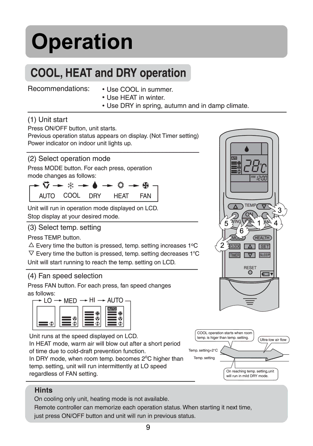 Haier AS072BDAAA, AU072ACMAA, AU072ACAAA, AU092ACAAA, AU092ACMAA, AU122AKAAA, AS072ADAAA, AS072ADMAA, AS122ADMAA, AS142ADAAA manual 