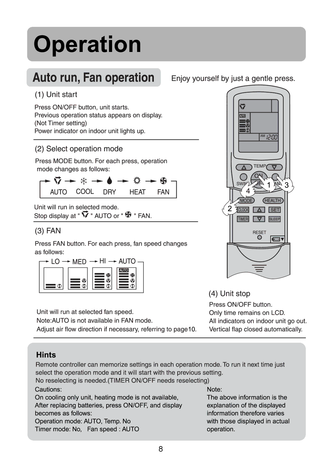 Haier AS142ADMAA, AU072ACMAA, AU072ACAAA, AU092ACAAA, AU092ACMAA, AU122AKAAA, AS072ADAAA, AS072ADMAA, AS122ADMAA, AS142ADAAA manual 