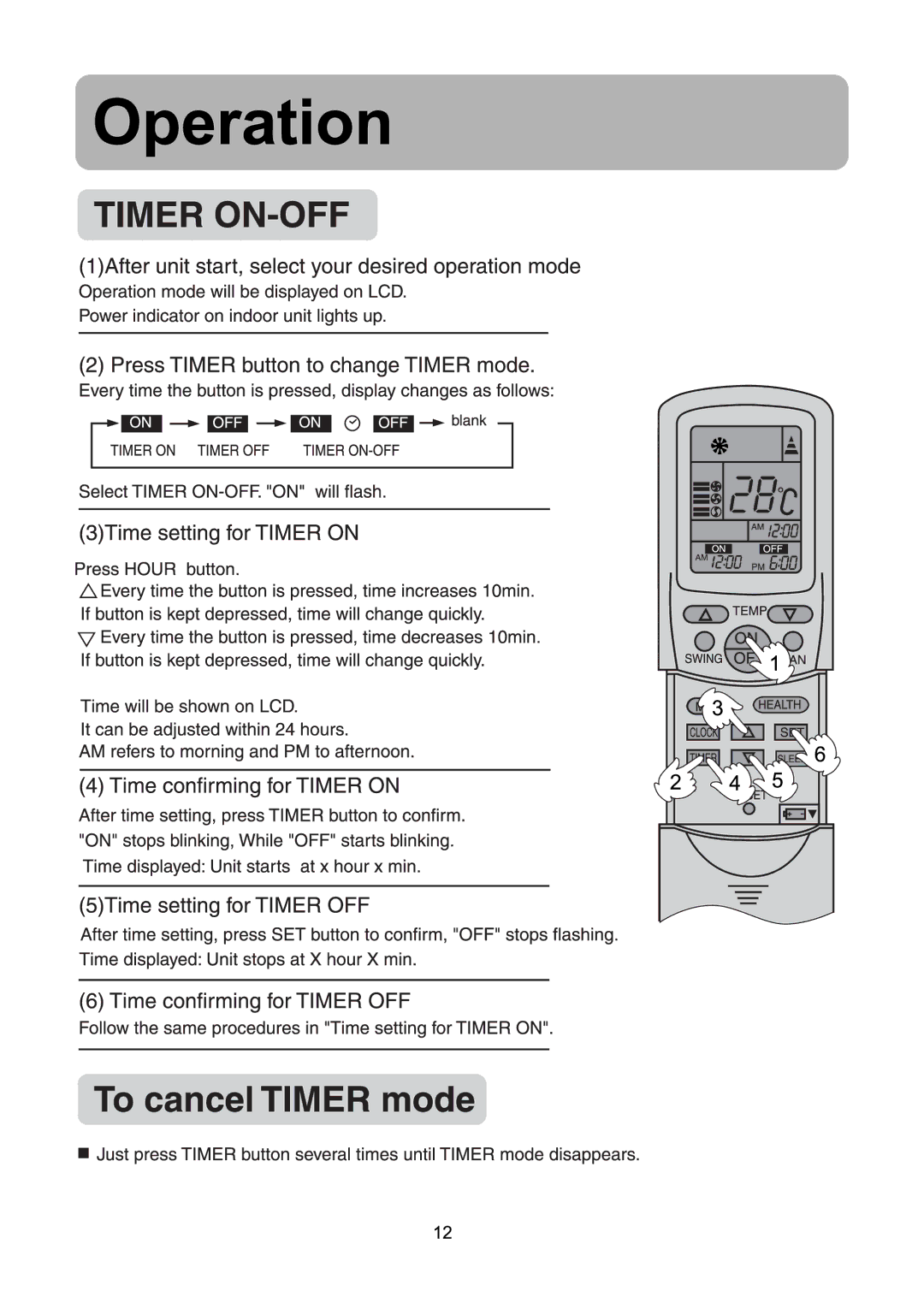 Haier AS092ADAAA, AU072ACMAA, AU072ACAAA, AU092ACAAA, AU092ACMAA, AU122AKAAA, AS072ADAAA, AS072ADMAA, AS122ADMAA, AS142ADAAA manual 