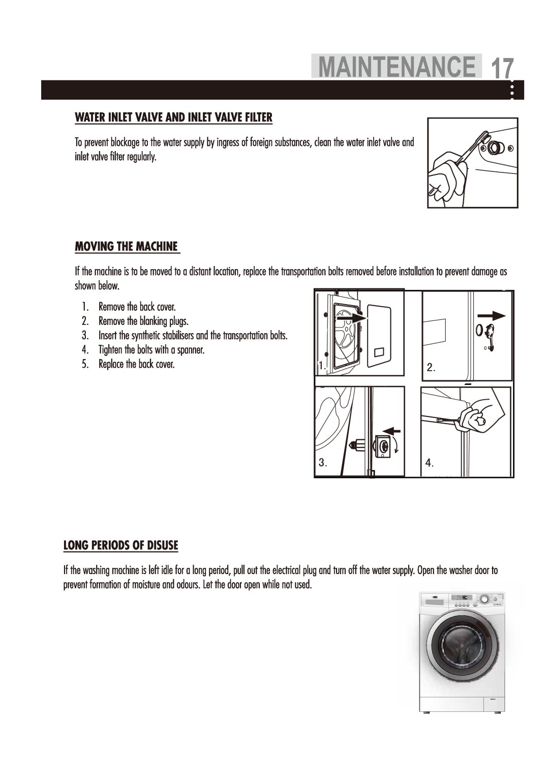 Haier Automatic Drum Washing Machine user manual 