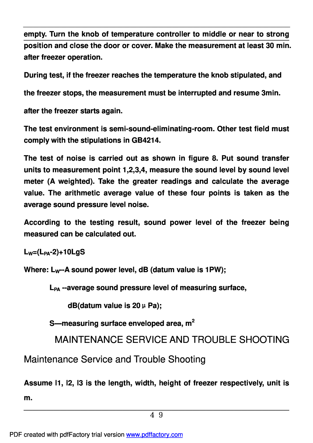 Haier BD-478A service manual Maintenance Service And Trouble Shooting, Maintenance Service and Trouble Shooting 