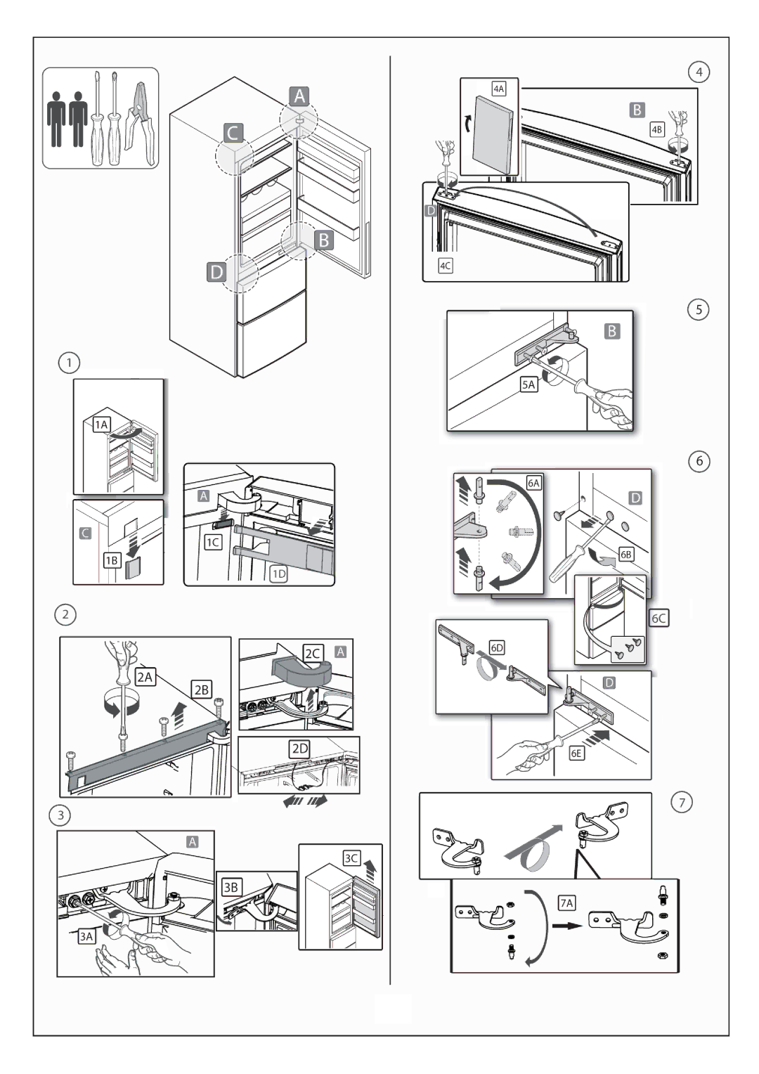 Haier C2FE636CRJ, C2FE836CXJ, C2FE836COJ, C2FE836CTJ, C2FE836CRJ, C2FE836CBJ, C2FE736CTJ, C2FE736CXJ, C2FE836CCJ, C2FE636CBJ 