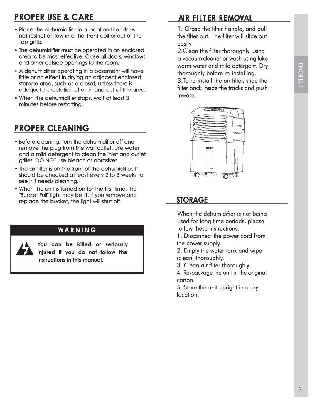 Haier DM32M-L, DM32M-T manual 