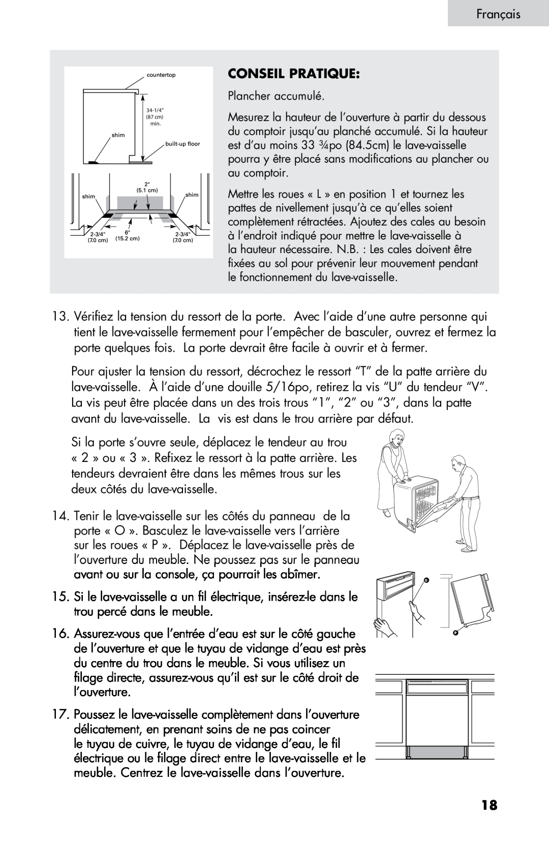 Haier DW-7777-01 manual Conseil Pratique 
