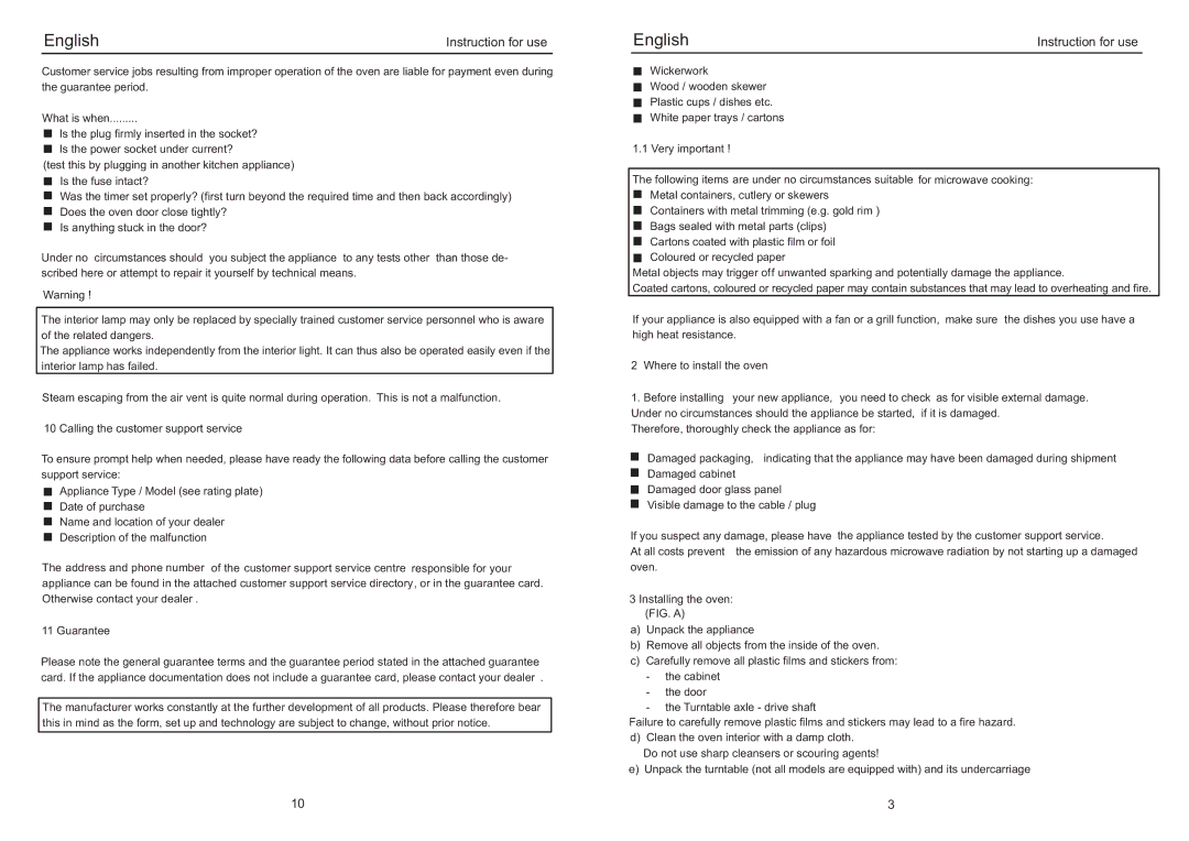 Haier ED-2485EG manual English 