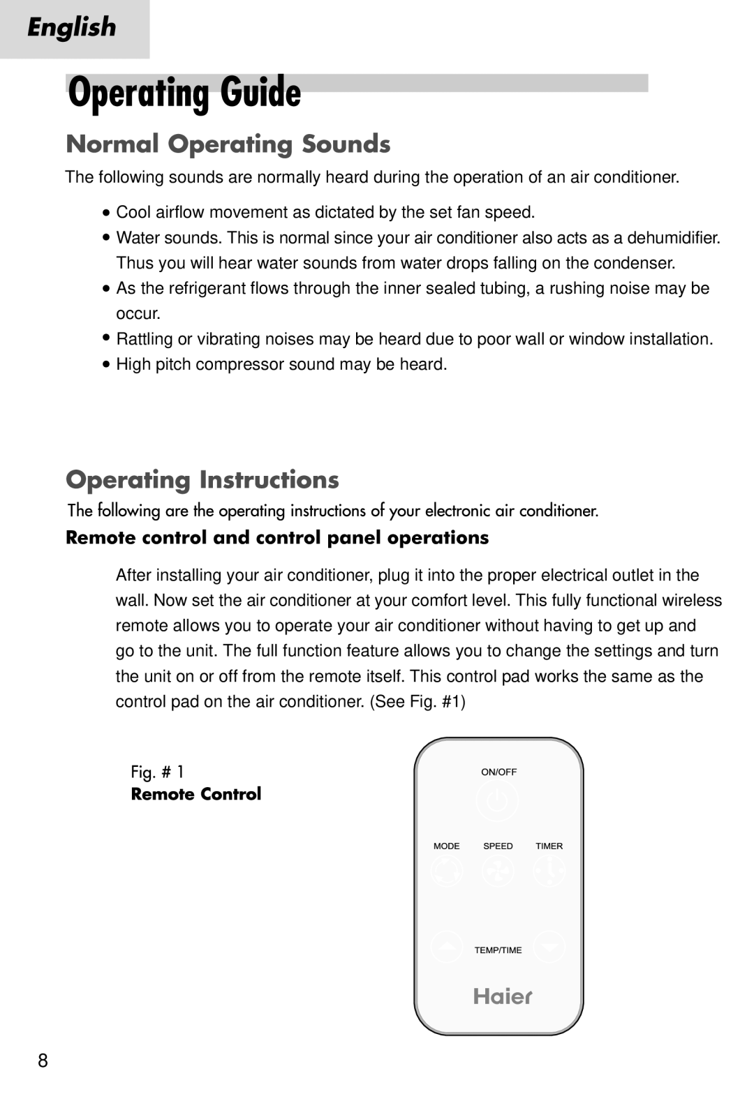 Haier HWR08XC7, ESA3067 manual 