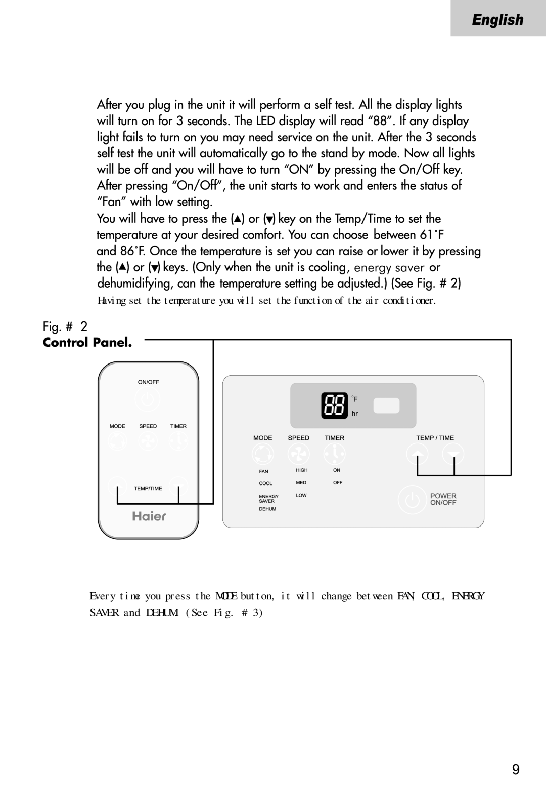 Haier ESA3245, ESA3185, ESAX3186, ESA3156, HWR24VC5 manual 