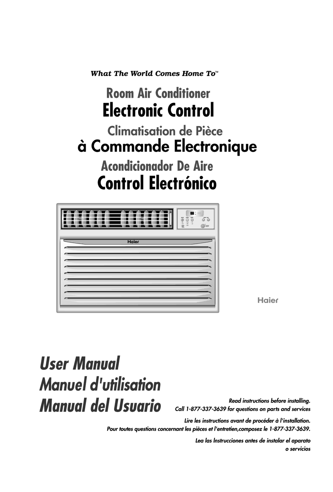 Haier ESAX3186, ESA3185, ESA3245, ESA3156, HWR24VC5 manual 