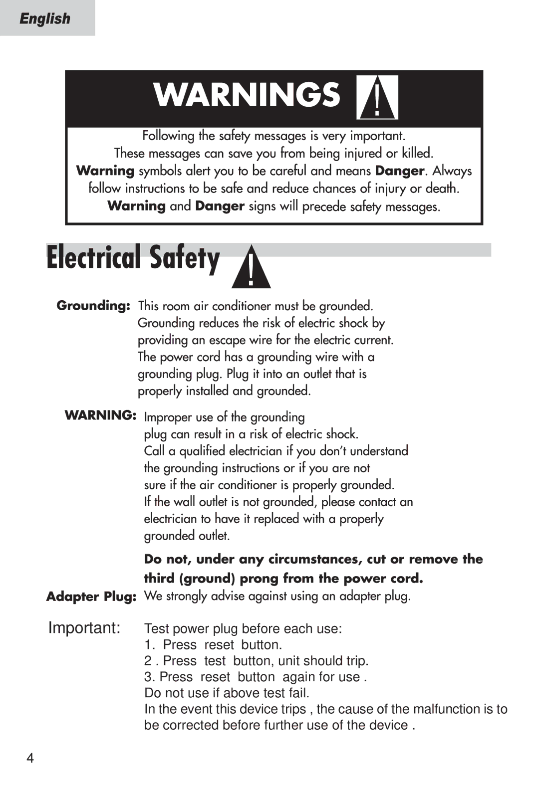 Haier ESA3245, ESA3185, ESAX3186, ESA3156, HWR24VC5 manual 