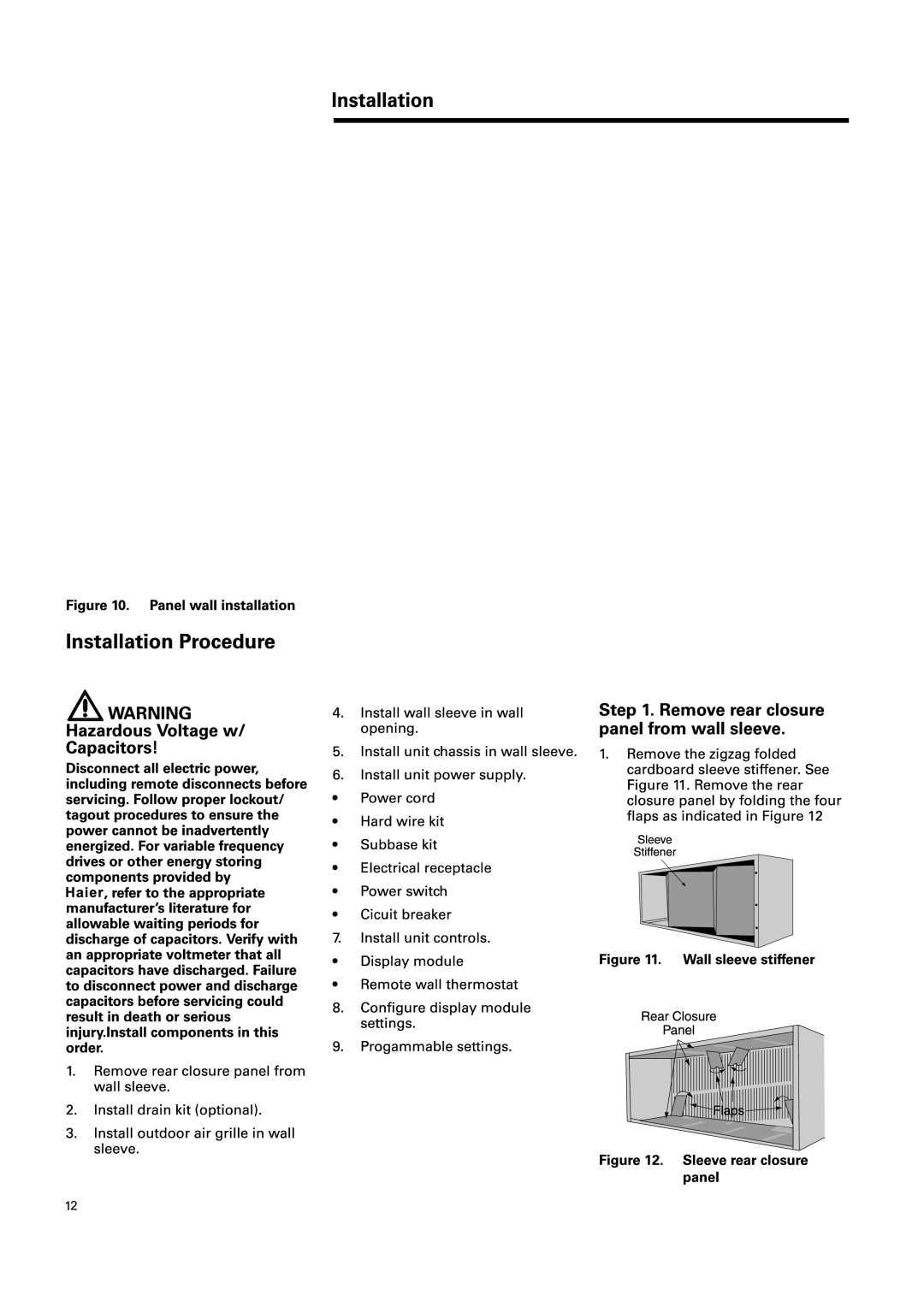 Haier ESA424N manual 