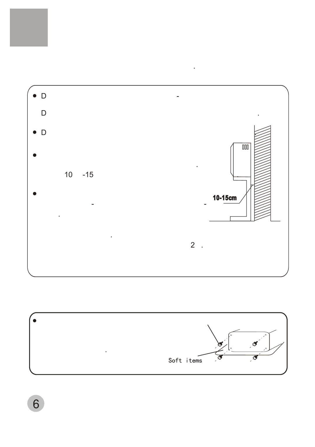 Haier GDZ3.5-1 user manual Installation Instructions, Location of your dryer 